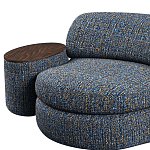 Кушетка со столиком Ulysses варинант исполнения - 6 | Loft Concept в Брянске