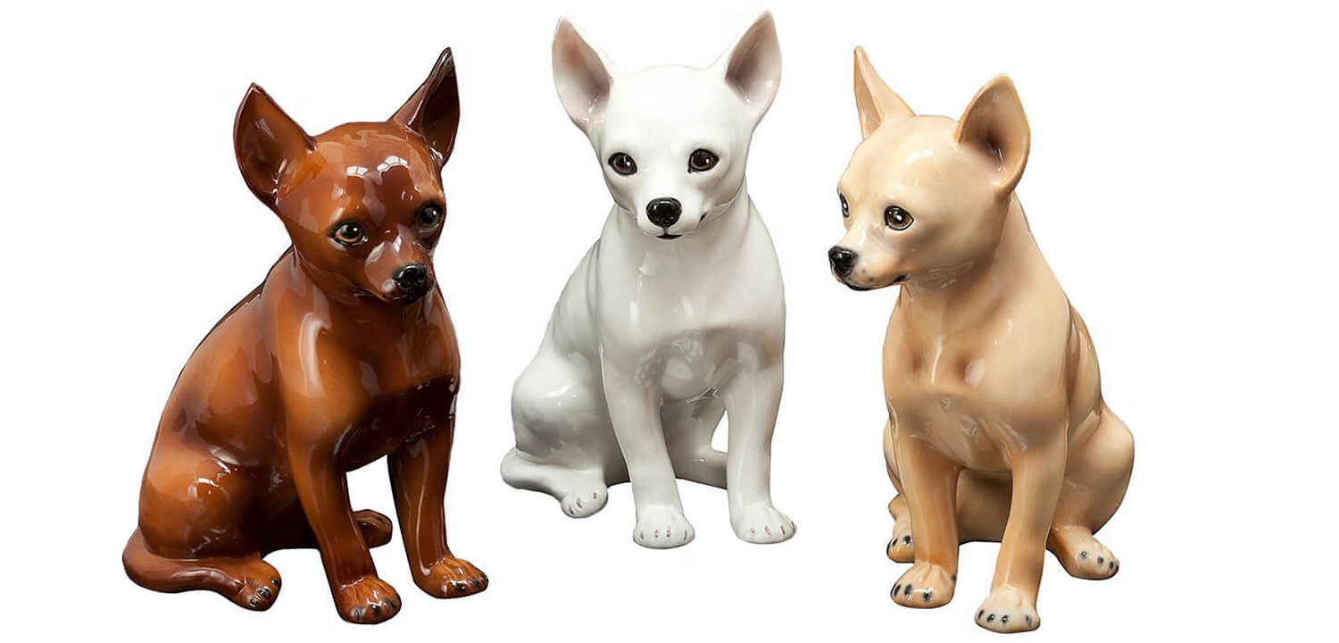 Набор статуэток Abhika CHIHUAHUA SET Набор статуэток Abhika CHIHUAHUA SET - Loft-Concept в Брянске