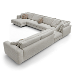 Современная модульная система мягкой мебели Zartаrn 6-ти местный угловой диван варинант исполнения - 2 | Loft Concept в Брянске