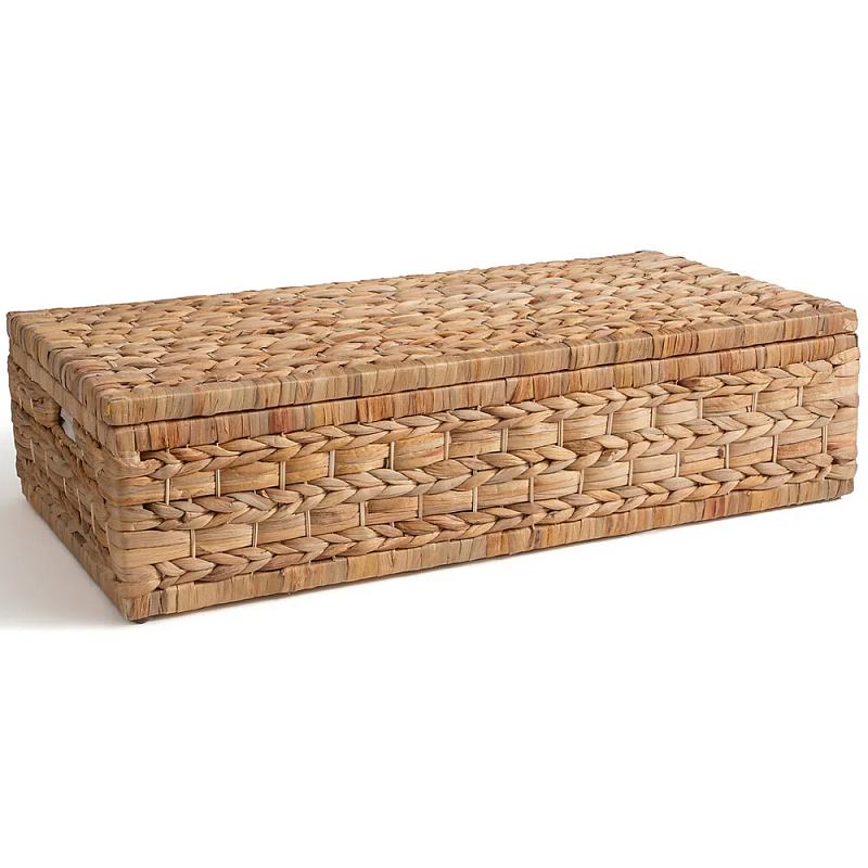 Корзина под кровать Aglae Wicker Under Bed Basket Бежевый Корзина под кровать Aglae Wicker Under Bed Basket Бежевый в Брянске | Loft Concept