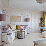 Обои ручная роспись Bamboo Special Colourway on Natural Mica metallic silk варинант исполнения - 2 | Loft Concept в Брянске