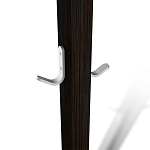 Вешалка с квадратным основанием и 4-мя металлическими крючками Industrial Metal Rust варинант исполнения - 3 | Loft Concept в Брянске