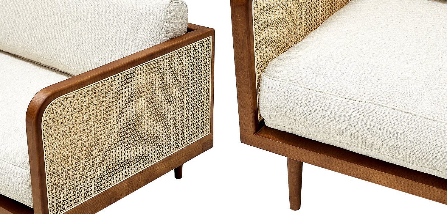 Диван Rattan Decor Sofa Ivory Диван Rattan Decor Sofa Ivory - Loft-Concept в Брянске