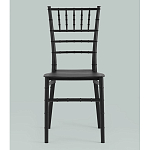 Стул Chiavari пластик черный варинант исполнения - 4 | Loft Concept в Брянске