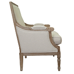 Кресло William Classical Armchair beige flax варинант исполнения - 1 | Loft Concept в Брянске