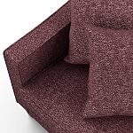 Мебельная ткань Шенилл фиолетовый цвет 138 см T4-25 варинант исполнения - 5 | Loft Concept в Брянске