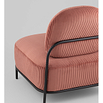 Кресло Стоун велюр рельефный коралловый варинант исполнения - 3 | Loft Concept в Брянске