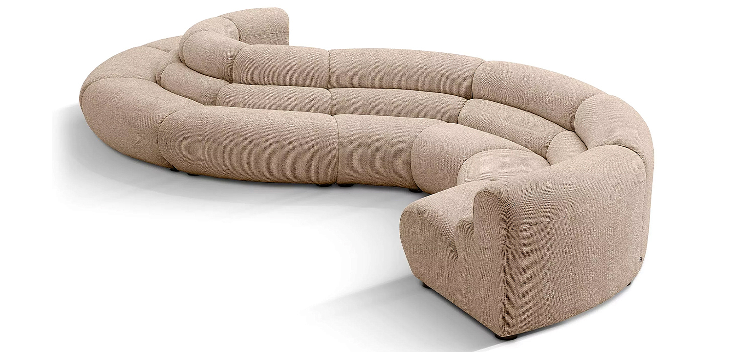 Модульный диван Eichholtz Sofa Lindau Outside Corner Sand Модульный диван Eichholtz Sofa Lindau Outside Corner Sand - Loft-Concept в Брянске