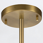 Потолочный светильник латунного цвета с цилиндрическим белым матовым плафоном Elstead Lighting варинант исполнения - 6 | Loft Concept в Брянске