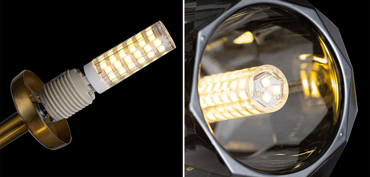 Люстра RH Boule De Cristal smoky 18 Люстра RH Boule De Cristal smoky 18 - Loft-Concept в Брянске