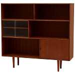 Стеллаж Retro Brown Rack варинант исполнения - 1 | Loft Concept в Брянске