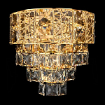 Бра с каскадом из прозрачного хрусталя Constant Sparks варинант исполнения - 4 | Loft Concept в Брянске