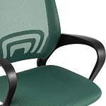 Офисное кресло с основанием из черного пластика Desk chairs Green варинант исполнения - 6 | Loft Concept в Брянске