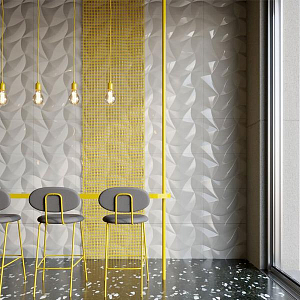 Гипсовая 3D панель с принтографией PM-14