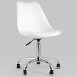 Офисный стул на металлическом основании EGGERY White варинант исполнения - 2 | Loft Concept в Брянске