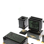 Настольный письменный набор из нефрита в подарочной коробке Victorious варинант исполнения - 8 | Loft Concept в Брянске