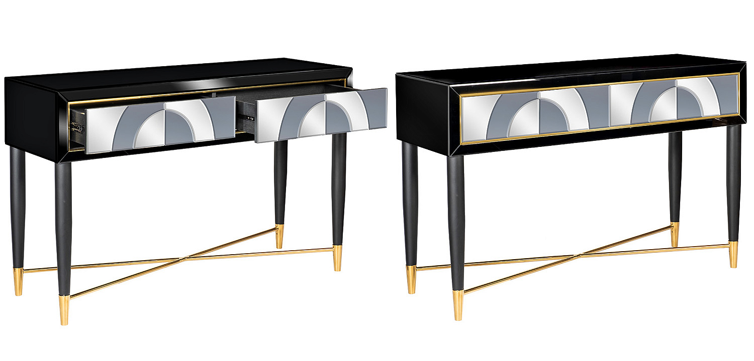Консоль Camila Mirror Boxes Console Консоль Camila Mirror Boxes Console - Loft-Concept в Брянске
