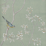 Обои ручная роспись Badminton Mercury Grey варинант исполнения - 1 | Loft Concept в Брянске