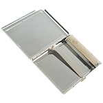 Портсигар с газовой зажигалкой из натурального камня Амазонит Stone Cigarettes Cases варинант исполнения - 3 | Loft Concept в Брянске