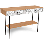 Консоль с принтом на ящиках Elise Console Table варинант исполнения - 10 | Loft Concept в Брянске