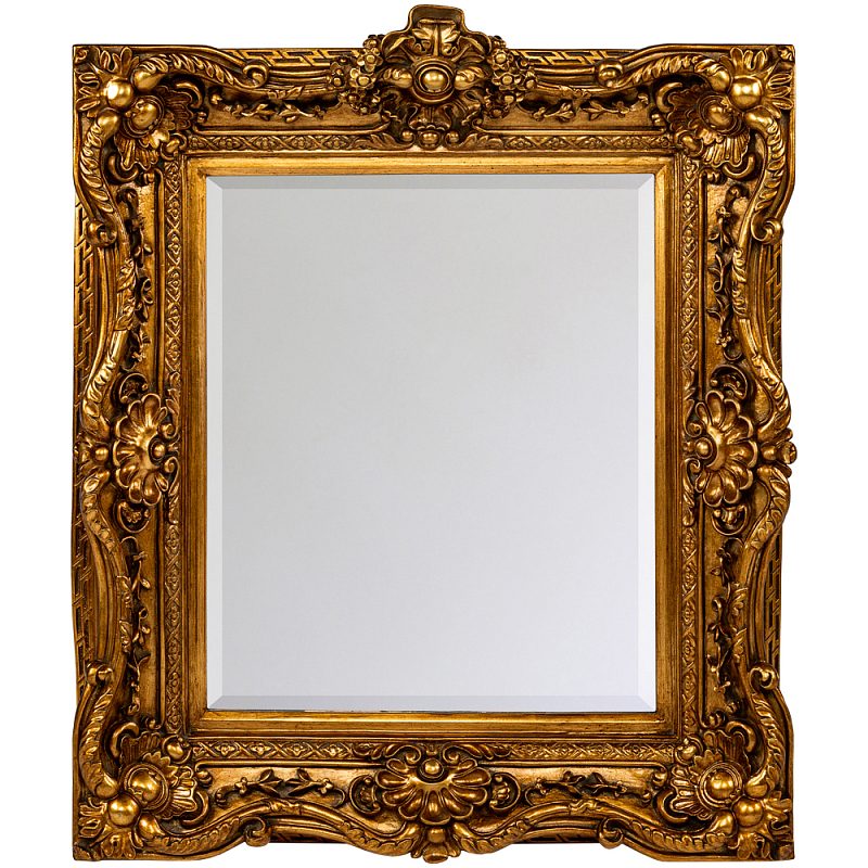Зеркало настенное золотое с резным орнаментом Classic Ornament Mirror Золотой Зеркало Зеркало настенное золотое с резным орнаментом Classic Ornament Mirror Золотой Зеркало в Брянске | Loft Concept