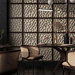 Гипсовая 3D панель с принтографией PM-13 варинант исполнения - 1 | Loft Concept в Брянске