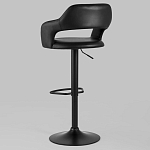 Барный стул черного цвета Strohach варинант исполнения - 5 | Loft Concept в Брянске