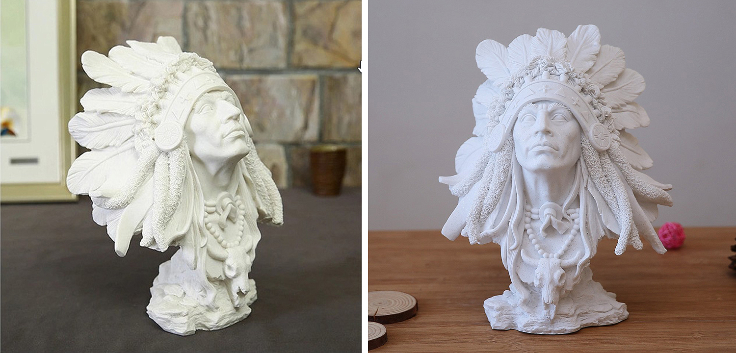 Native american indian figurine A Native american indian figurine A - Loft-Concept в Брянске