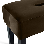 Мягкий  пуф на черных ножках Winton Pouf варинант исполнения - 12 | Loft Concept в Брянске