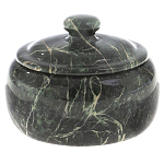 Сахарница из натурального камня Змеевик Stone Sugar Bowls варинант исполнения - 7 | Loft Concept в Брянске