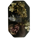 Шкатулка из эпоксидной смолы с цветами черная Epoxy Resin Box Black варинант исполнения - 1 | Loft Concept в Брянске