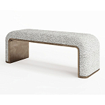 Банкетка Forli с элегантными латунными вставками  варинант исполнения - 1 | Loft Concept в Брянске