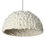 Вязаный подвесной светильник из шерсти Dome Wool Lamp  варинант исполнения - 6 | Loft Concept в Брянске