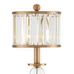 Настольная лампа с прозрачным абажуром Combination варинант исполнения - 1 | Loft Concept в Брянске