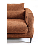 Диван в гостиную Portree Sofa Терракотовый букле варинант исполнения - 5 | Loft Concept в Брянске