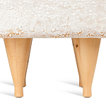 Керамический столик на деревянных ножках «Квадро» варинант исполнения - 6 | Loft Concept в Брянске