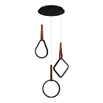 Подвесной светильник с геометрическими источниками света Geometric Architecture of Light варинант исполнения - 3 | Loft Concept в Брянске