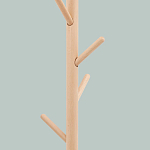 Напольная вешалка из массива бука Branches Hangers Light варинант исполнения - 3 | Loft Concept в Брянске