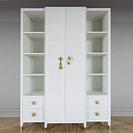 Большой шкаф с витриной Elsa Dreams White варинант исполнения - 5 | Loft Concept в Брянске