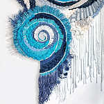 Текстильный Арт-объект ручной работы Galaxy варинант исполнения - 1 | Loft Concept в Брянске