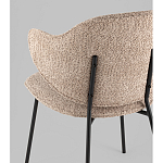 Стул Bellamy букле кофейный варинант исполнения - 3 | Loft Concept в Брянске