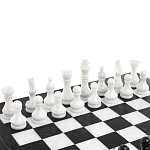 Шахматы классические с черной доской из натурального камня Мрамор Decorative Thematic Chess варинант исполнения - 2 | Loft Concept в Брянске