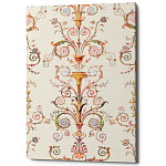 Постер на холсте с изображением ангела и растительных орнаментов Raffael Angel Poster варинант исполнения - 2 | Loft Concept в Брянске