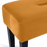 Мягкий  пуф на черных ножках Winton Pouf варинант исполнения - 14 | Loft Concept в Брянске