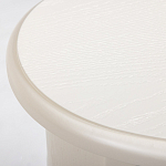 Белая тумба на фигурных ножках Shelby варинант исполнения - 5 | Loft Concept в Брянске