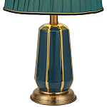 Настольная лампа с абажуром Celestina Lampshade Table Lamp Green варинант исполнения - 3 | Loft Concept в Брянске