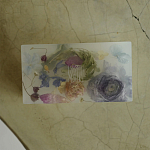 Шкатулка из эпоксидной смолы с цветами белая Epoxy Resin Rectangular Box White варинант исполнения - 6 | Loft Concept в Брянске