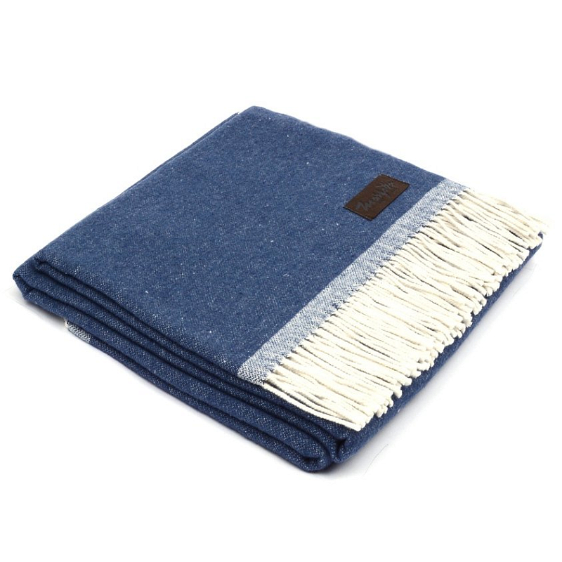 Плед SARA 4000 Marzotto Синий в Брянске | Loft Concept 