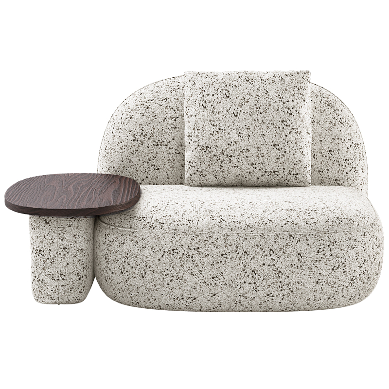 Кресло со столиком Orus  Молочный Орех в Брянске | Loft Concept 