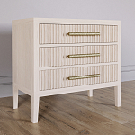 Тумба Primo  с тремя ящиками шпон Светлый дуб варинант исполнения - 3 | Loft Concept в Брянске